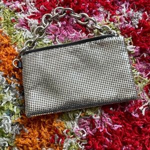 Princess Polly Small Silver Purse
